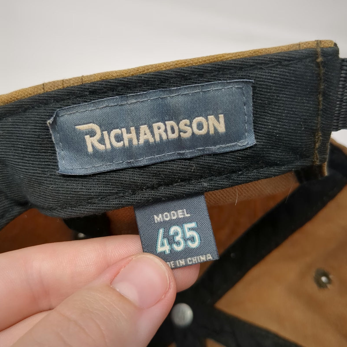 Richardson Baseball Cap Brown One Size Oregon Trail Electric Co-Op Logo Hat