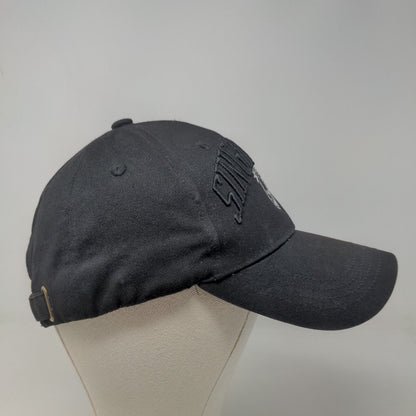 Guardian Angel Singapore Men's Slideback Hat Black Embroidered Spell Out Logo