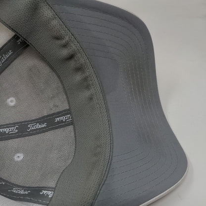 Titleist FJ Pro V1 Fitted Hat White M/L Golf's Symbol Of Excellence