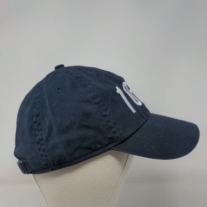 1 0F US Slideback Hat Blue OSFM Adjustable Embroidered Vented Holes KC Caps