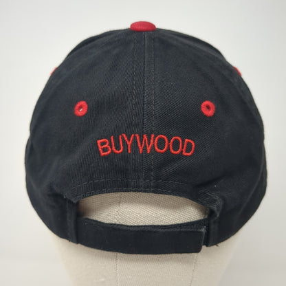 Sims Lumber Company Buywood Baseball Cap Black OS Adjustable Embroidered Otto
