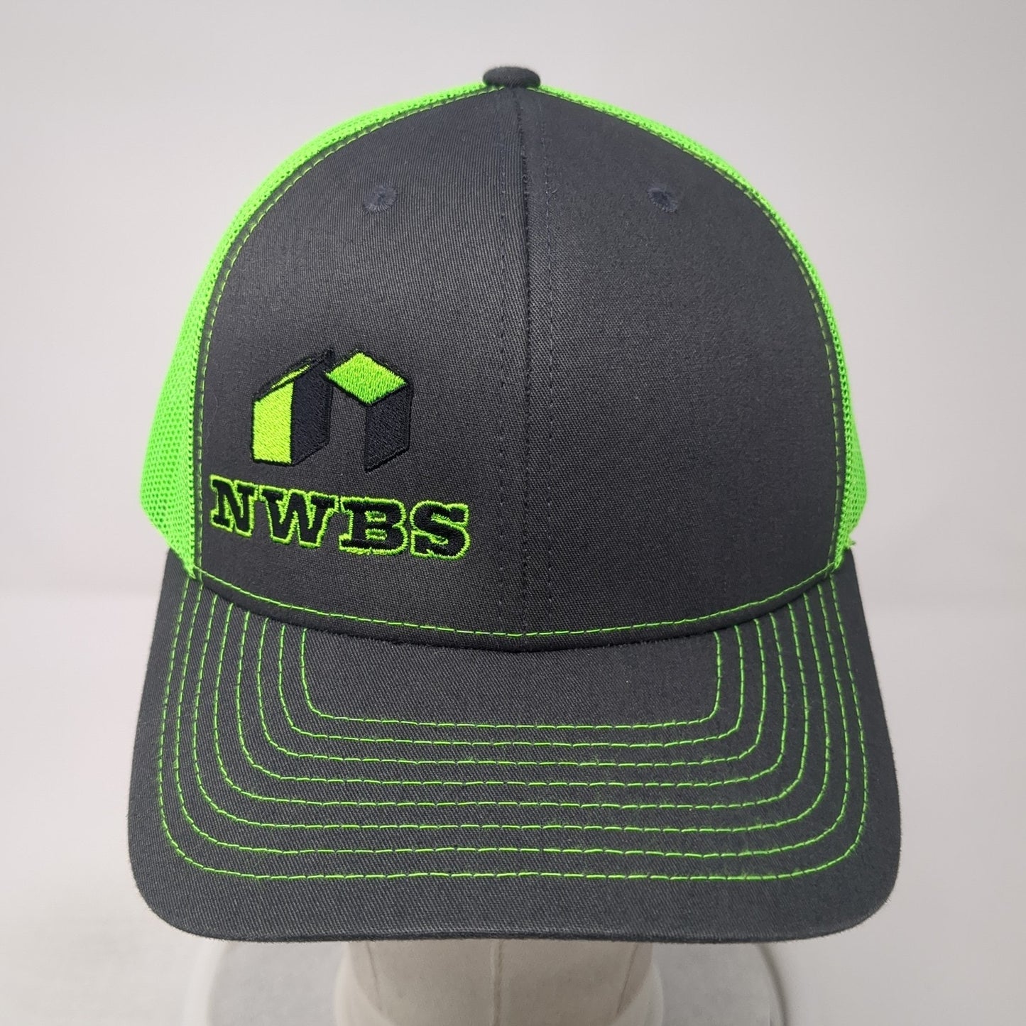 NWBS Snapback Trucker Hat Multicolor One Size Adjustable Mesh Back Richardson
