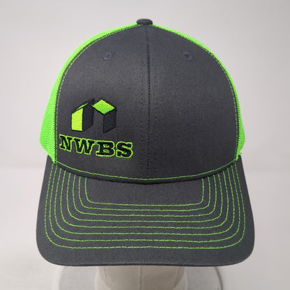 NWBS Snapback Trucker Hat Multicolor One Size Adjustable Mesh Back Richardson