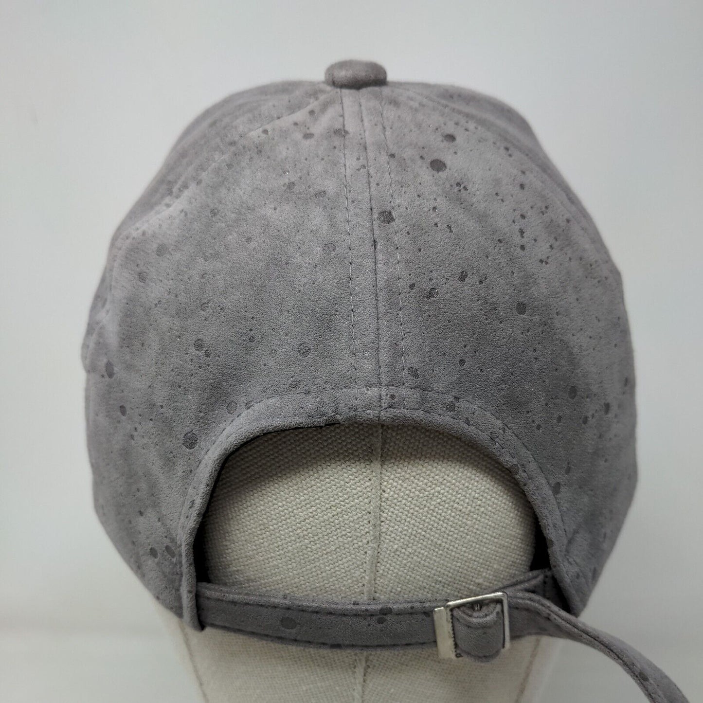 State Slideback Hat Gray One Size Adjustable Embroidered 6 Panel iLahui