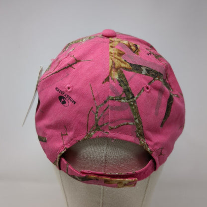 Mossy Oak Ladies Strapback Hat Camo OSFA Adjustable Hunting W/Tags