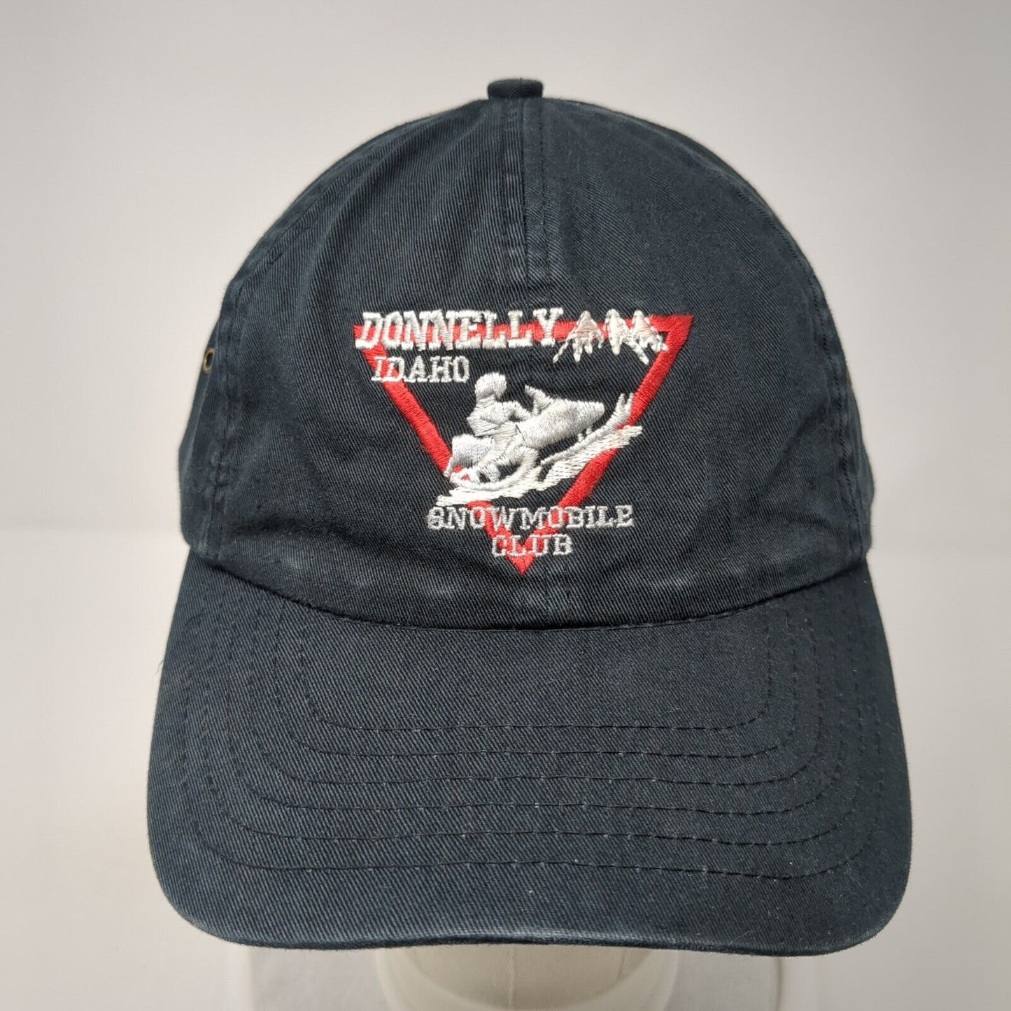 Donnelly Idaho Snowmobile Club Slideback Hat Blue One Size Adjustable