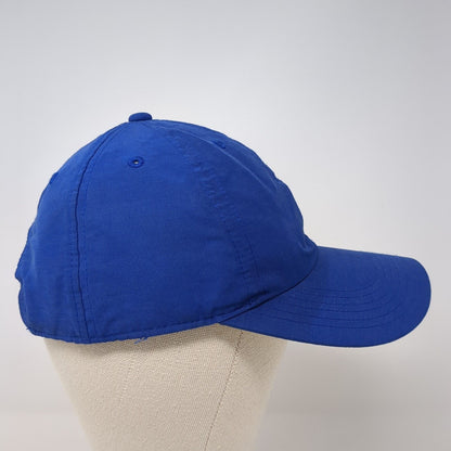 Nike Swoosh Strapback Hat Blue One Size Adjustable Solid Heritage86