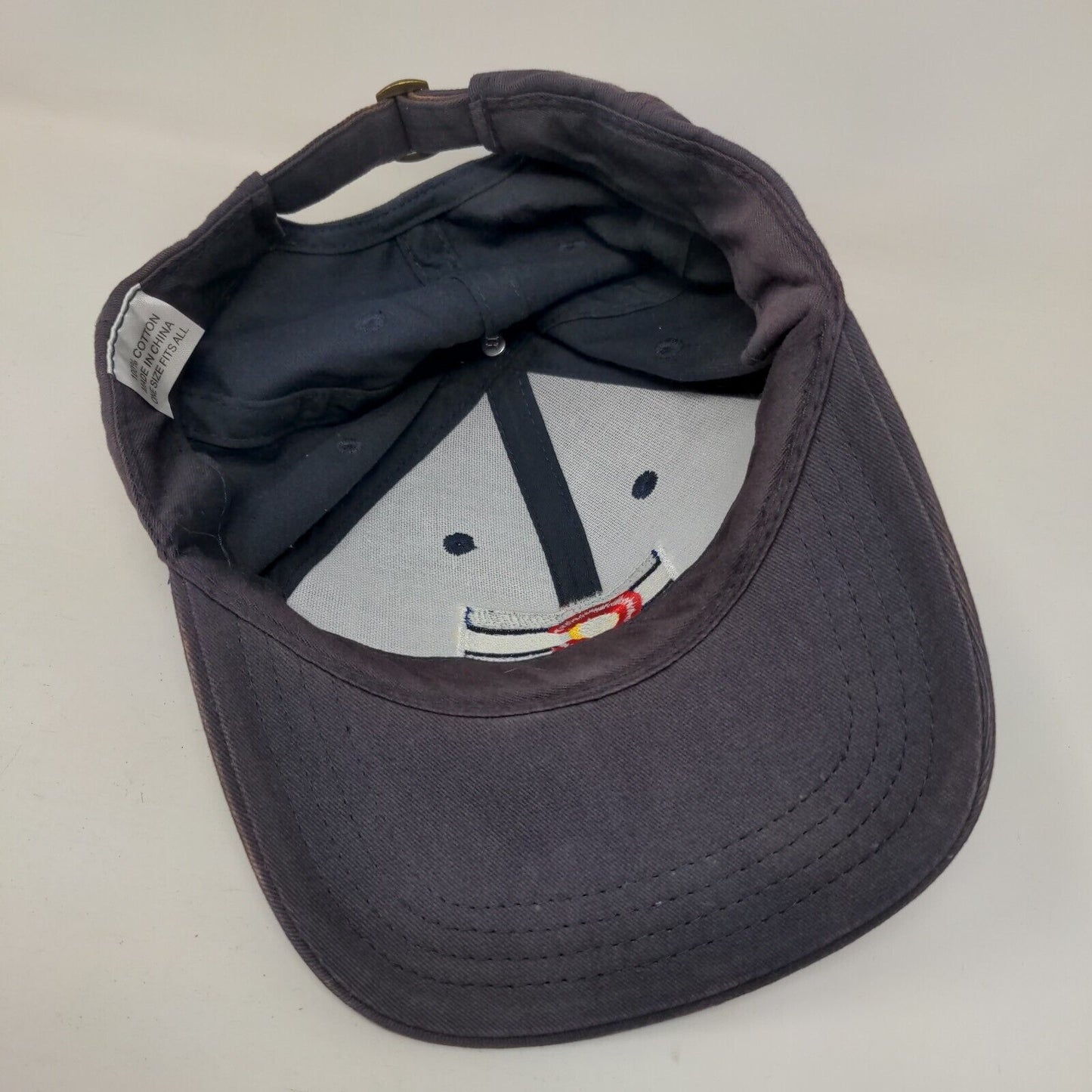 Flag of Colorado Slideback Hat Blue OSFA Adjustable Embroidered 6 Panel Cotton