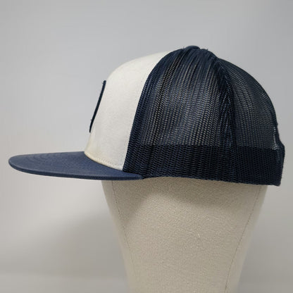 Rip Curl Trucker Hat Blue One Size Florida Marlin Patch Snapback High Profile