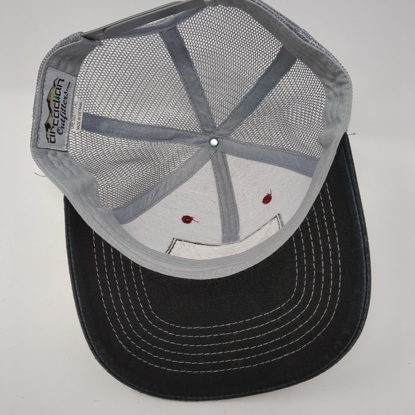 Idaho Snapback Trucker Hat Multi One Size Adjustable Embroidered Mesh Back