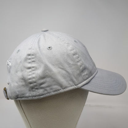 Champion Baseball Cap Gray One Size Slideback Embroidered Logo Cotton Hat