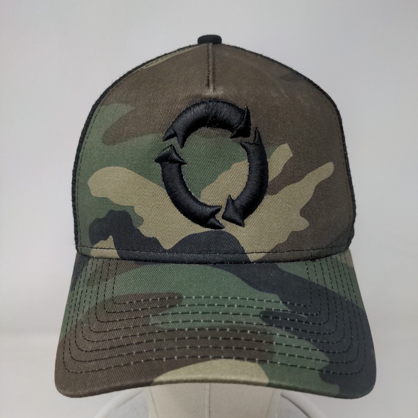 RimaCargo Snapback Mesh Back Trucker Hat Camo OSFM New Era 9Forty