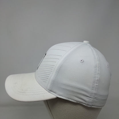 Tiger Woods Fitted Golf Hat White M/L Nike Heritage 86 Dri-Fit