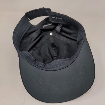Nike Legacy91 Strapback Hat Black OSFM Embroidered Swoosh Dri-Fit