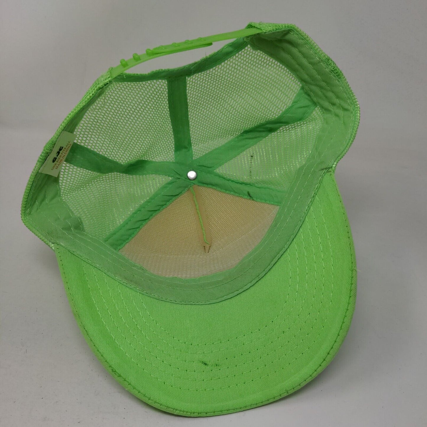 Key West Original Snapback Mesh Back Trucker Hat Green OSFA Adjustable