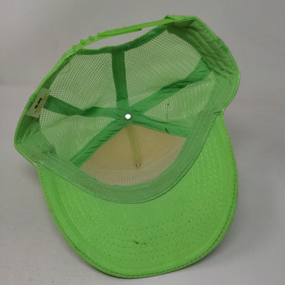 Key West Original Snapback Mesh Back Trucker Hat Green OSFA Adjustable