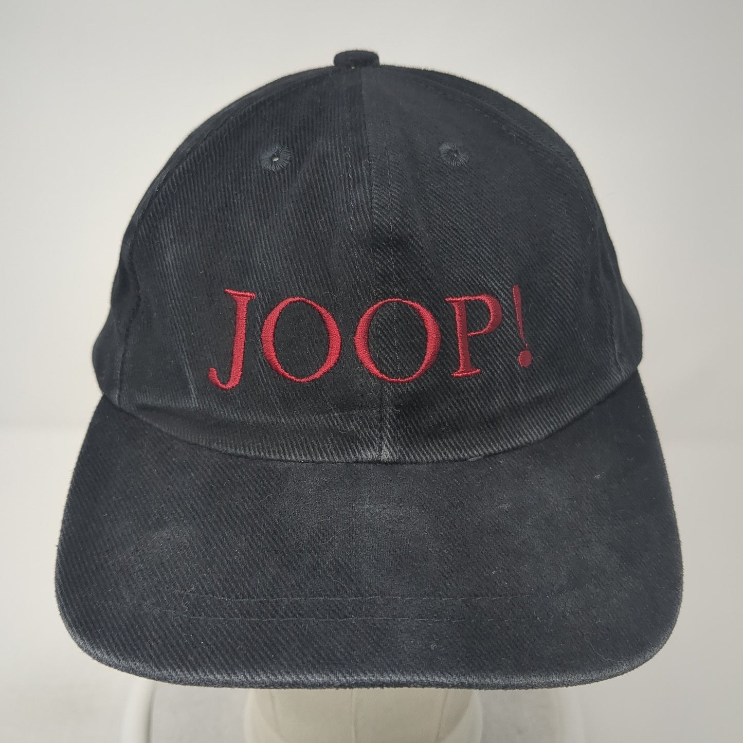 Joop! Slideback Hat Black One Size Adjustable Embroidered Outdoor