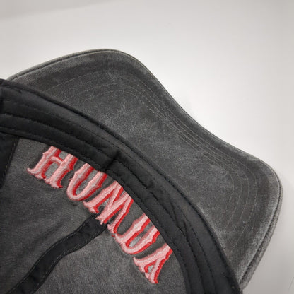 Howdy Slideback Hat Gray One Size Adjustable Embroidered Western 6 Panel
