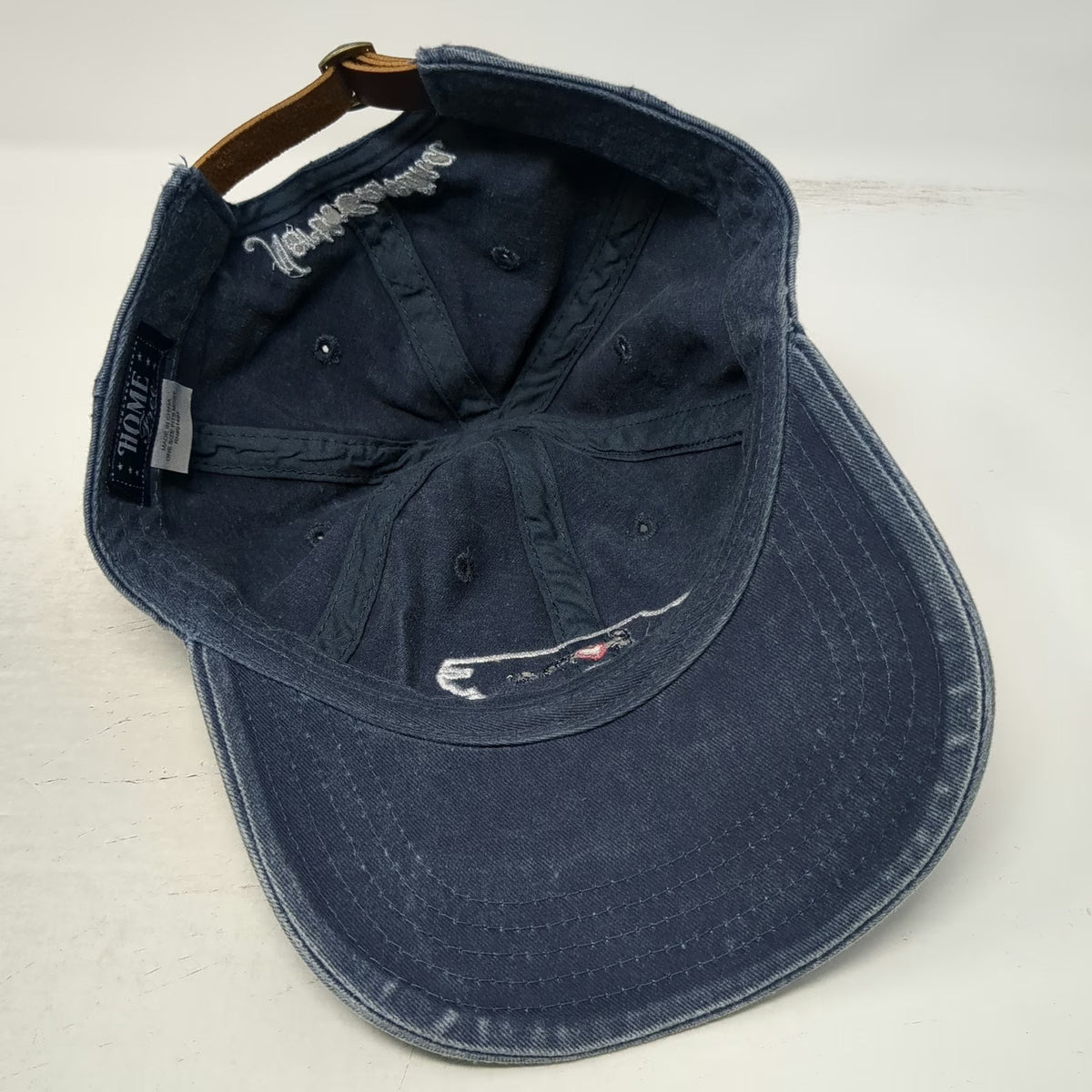 Home Free Baseball Cap Blue One Size North Carolina Heart Slideback State hat