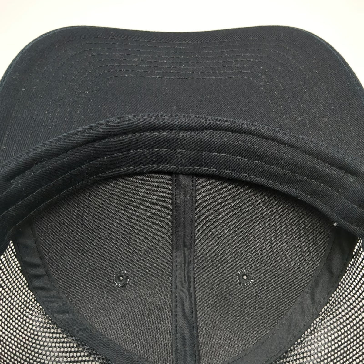 Port Authority Trucker Hat Black One Size Harvey Windows Doors Mesh Snapback