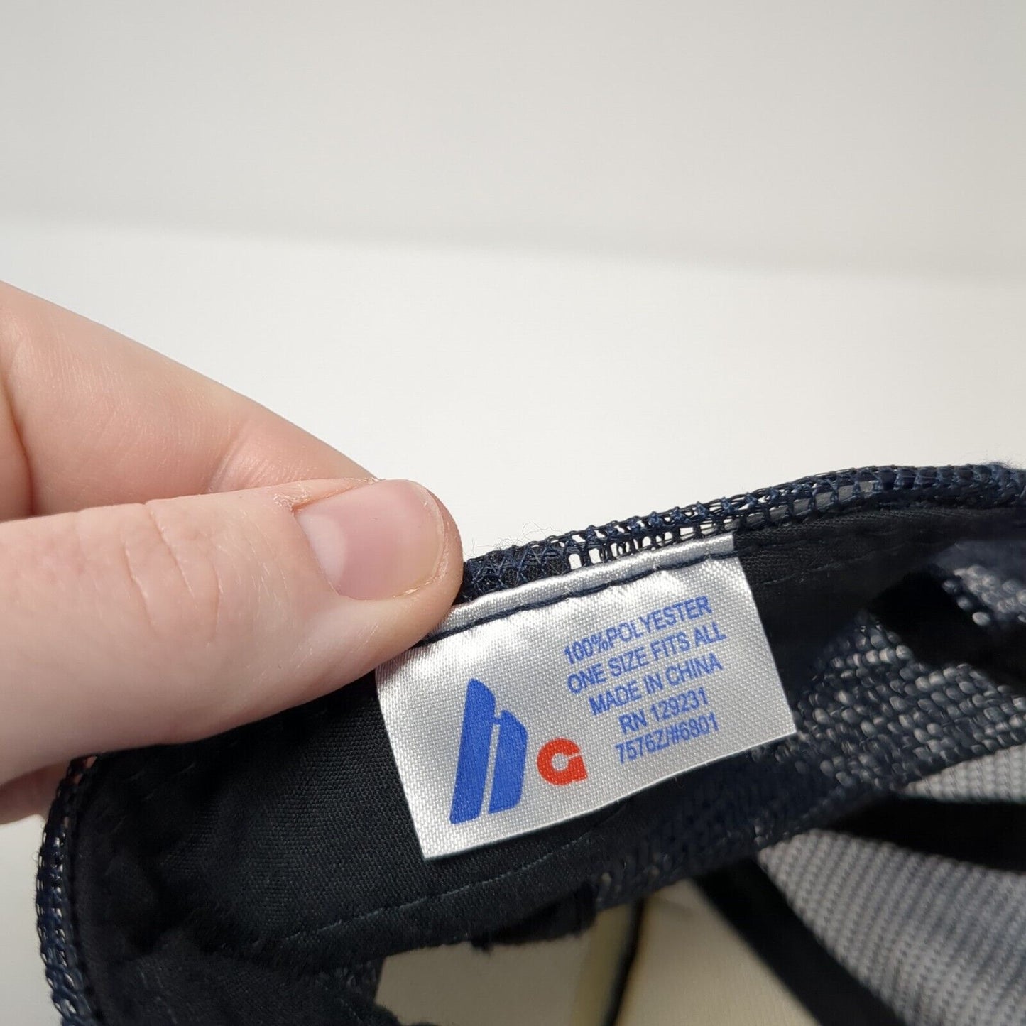 Pivot Cycles Snapback Rope Trucker Hat Blue One Size Mesh Back HG