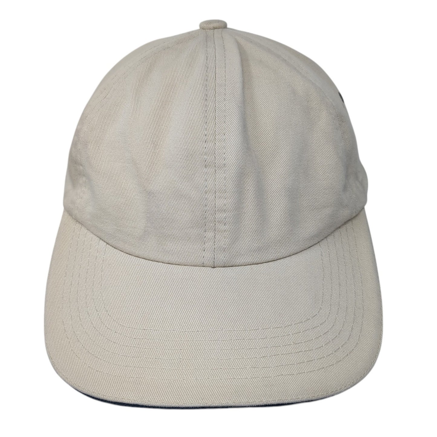 T.C & B Slideback Hat Beige One Size Solid Adjustable Blank Outdoor