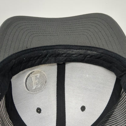 Yupoong Trucker Hat Gray One Size Entrepreneur Logo Embroidered Mesh Snapback