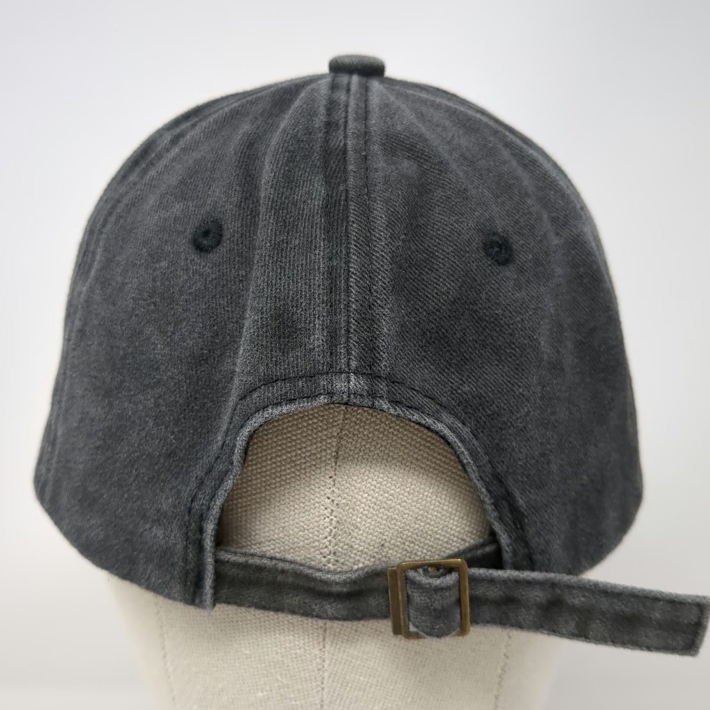 Linea Style Los Angeles Baseball Cap Gray Gold One Size Cotton Slideback Hat