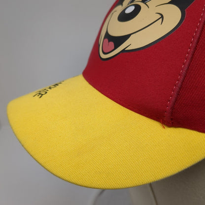 Mickey Mouse Ears Youth Snapback Hat Multicolor One Size Adjustable Disney Parks