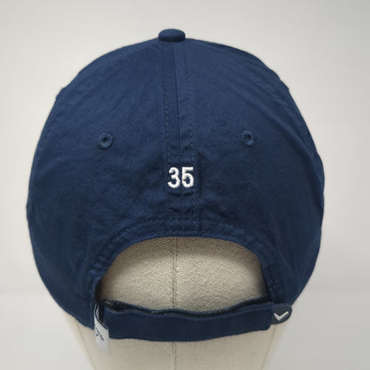 Callaway Slideback Baseball Cap Blue One Size Adjustable Embroidered 6 Panel