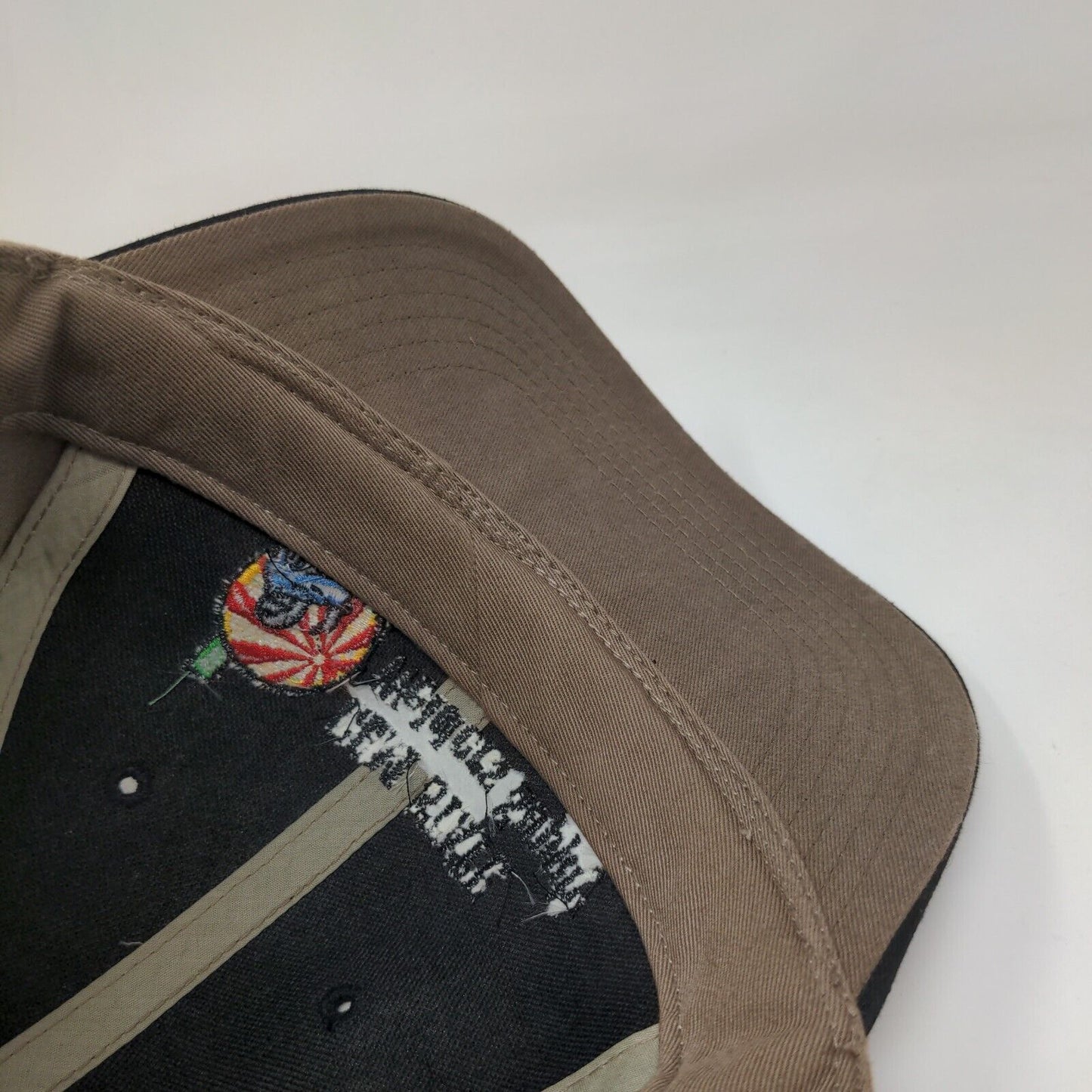 Gem State Welders Supply Twin Falls Idaho Strapback Hat Brown OS Richardson