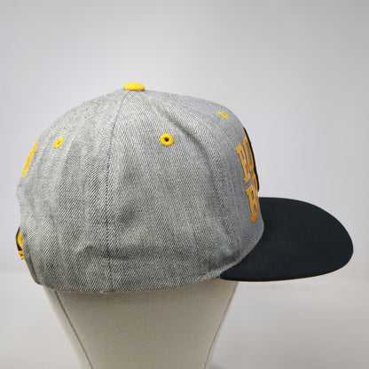 Reebok Boston Bruins NHL Gray Snapback Hat Signed Autographed Seidenberg Boychuk