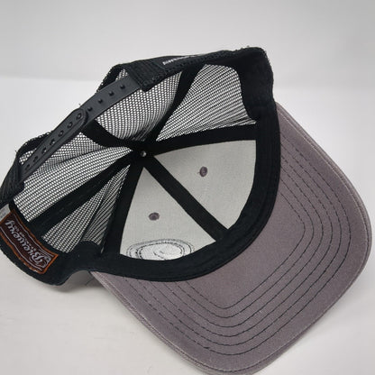 Sunriver Brewing Co. Oregon Snapback Trucker Hat Gray One Size Mesh Back Brewery