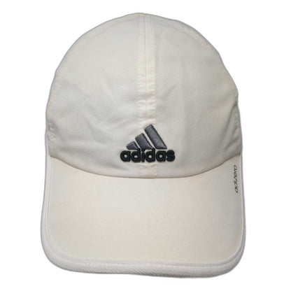 Adidas Baseball Cap White One Size Adizero Mesh Performance Slideback Hat