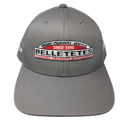 Outdoor Cap Gray Snapback Hat One Size Belletetes Trex Building Products Logo