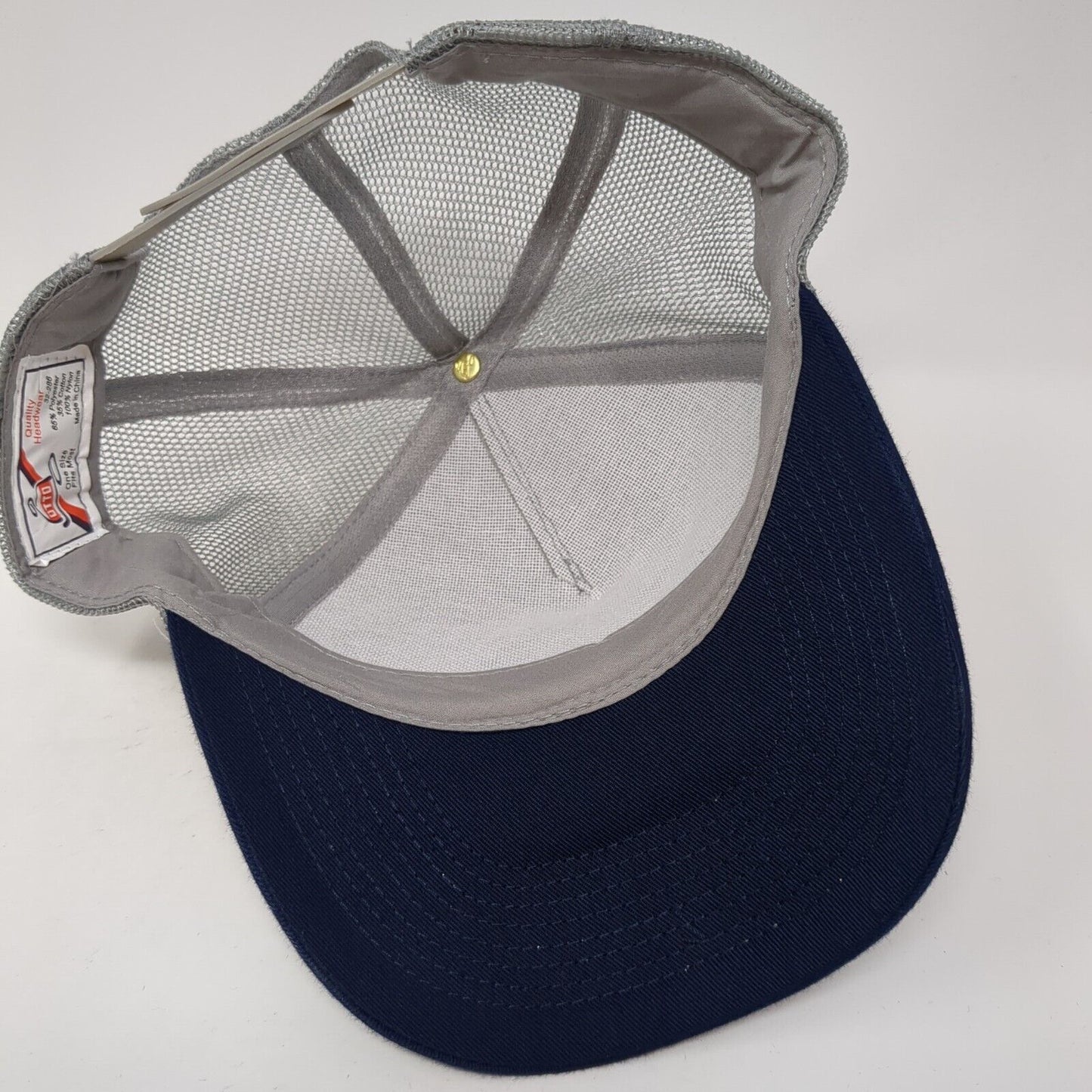 DENCO Construction Snapback Trucker Hat Multi One Size Adjustable Mesh Back Otto
