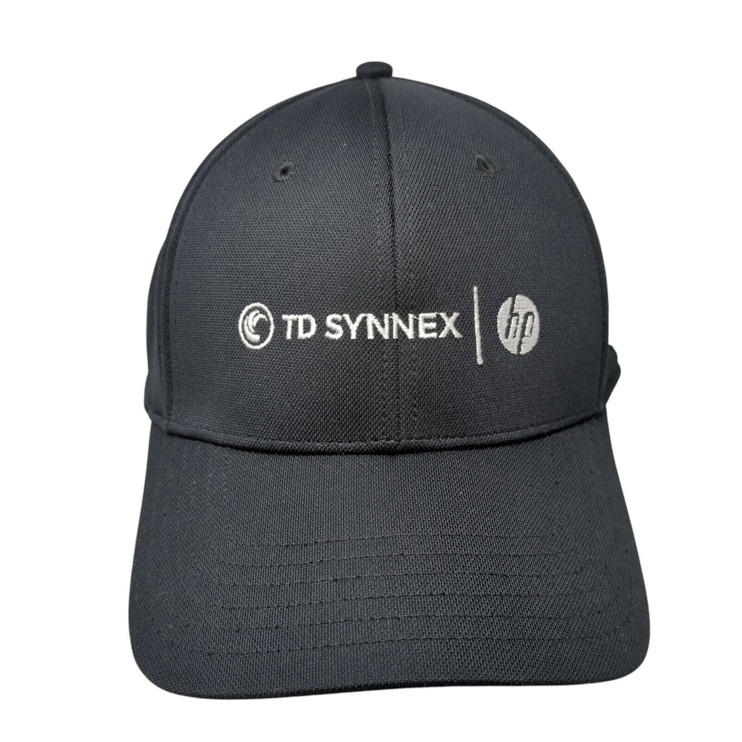TD Synnex HP Fitted Hat L/XL Embroidered Vented Holes 6 Panel Under Armour