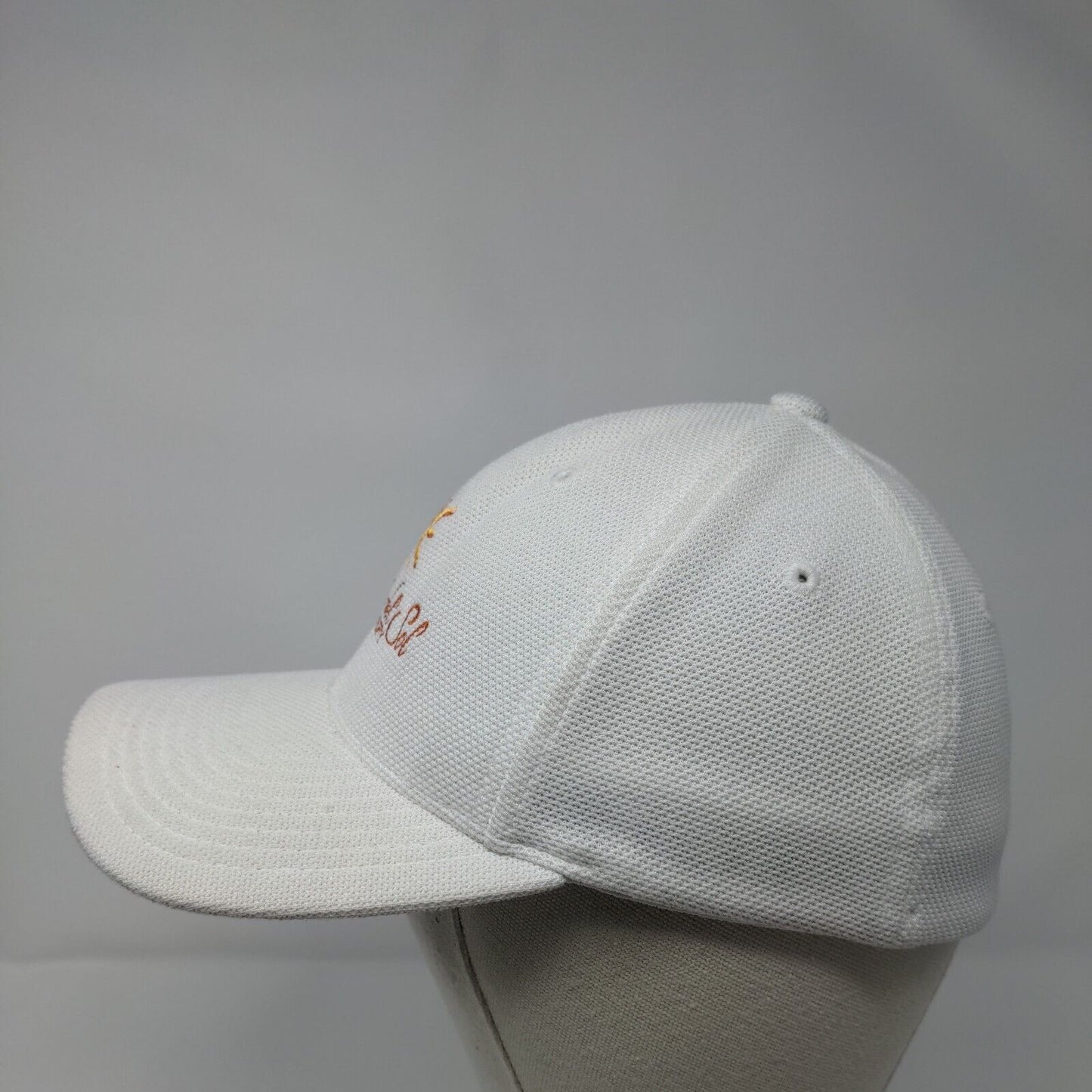 Danza del Sol Winery Fitted Hat White One Size Embroidered Flexfit