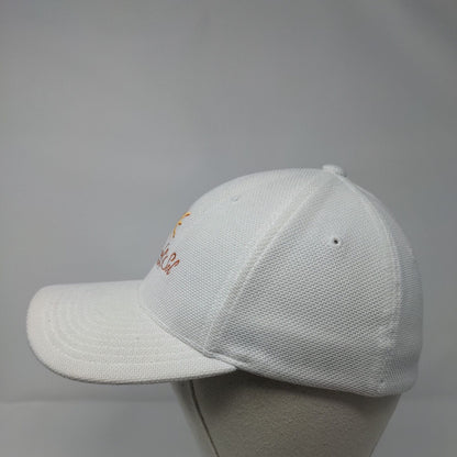 Danza del Sol Winery Fitted Hat White One Size Embroidered Flexfit