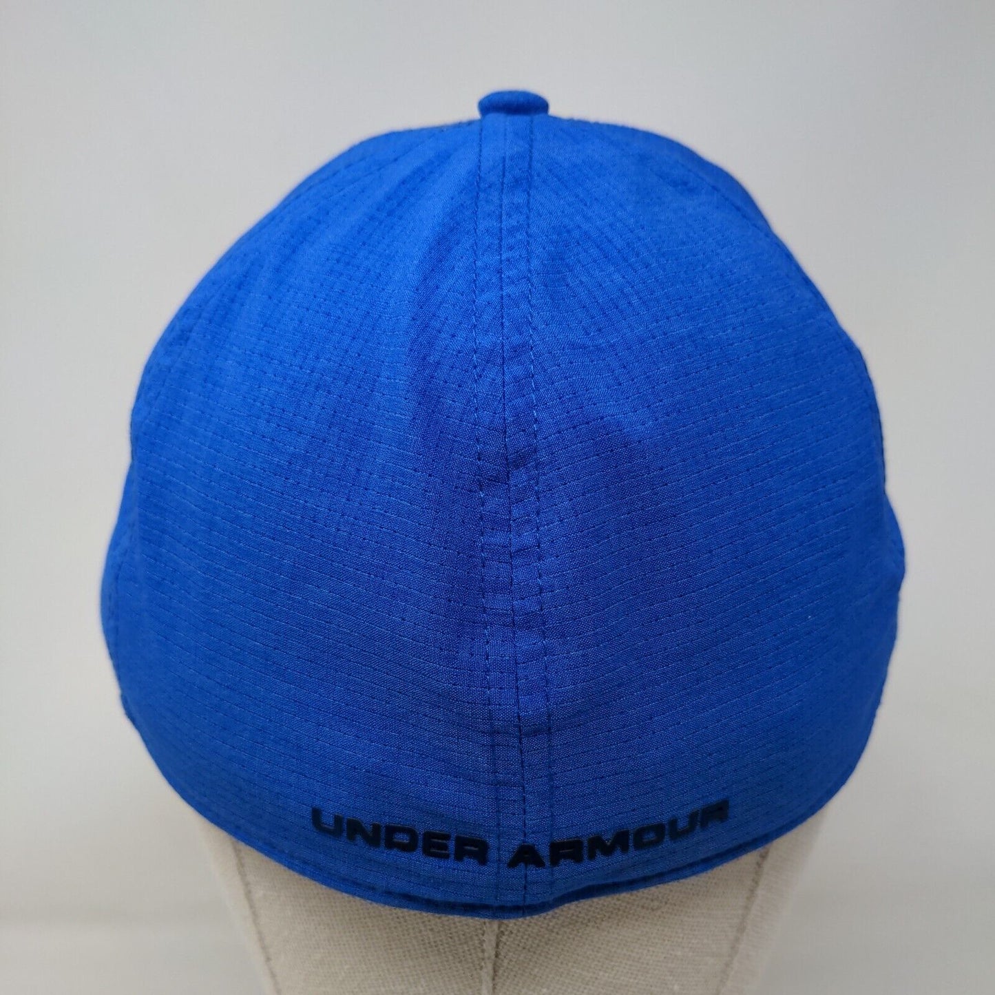 Under Armour Fitted Hat Blue L/XL Classic Fit Solid 6 Panel Outdoor