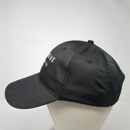 I Believe Colossians 2:12 Strapback Hat Black One Size Adjustable