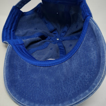 New Jersey Lottery Baseball Cap Blue One Size Slideback Adjustable Strap Hat