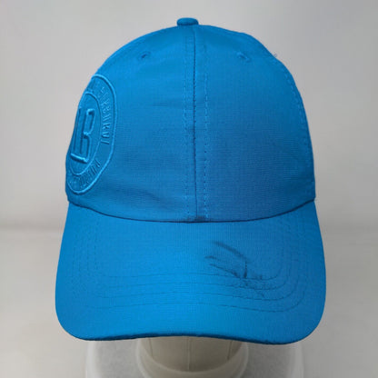 iQUE Barbaro Puerto Rico Slideback Hat Blue OS Adjustable Patriotic Polyester