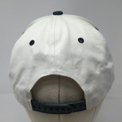 L.O.G.A. Harlem Snapback White One Size Hat Raised Embroidery Green Undervisor