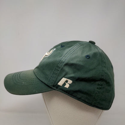 Russell Athletic Men's Slideback Hat Green USF South Florida Bulls Logo