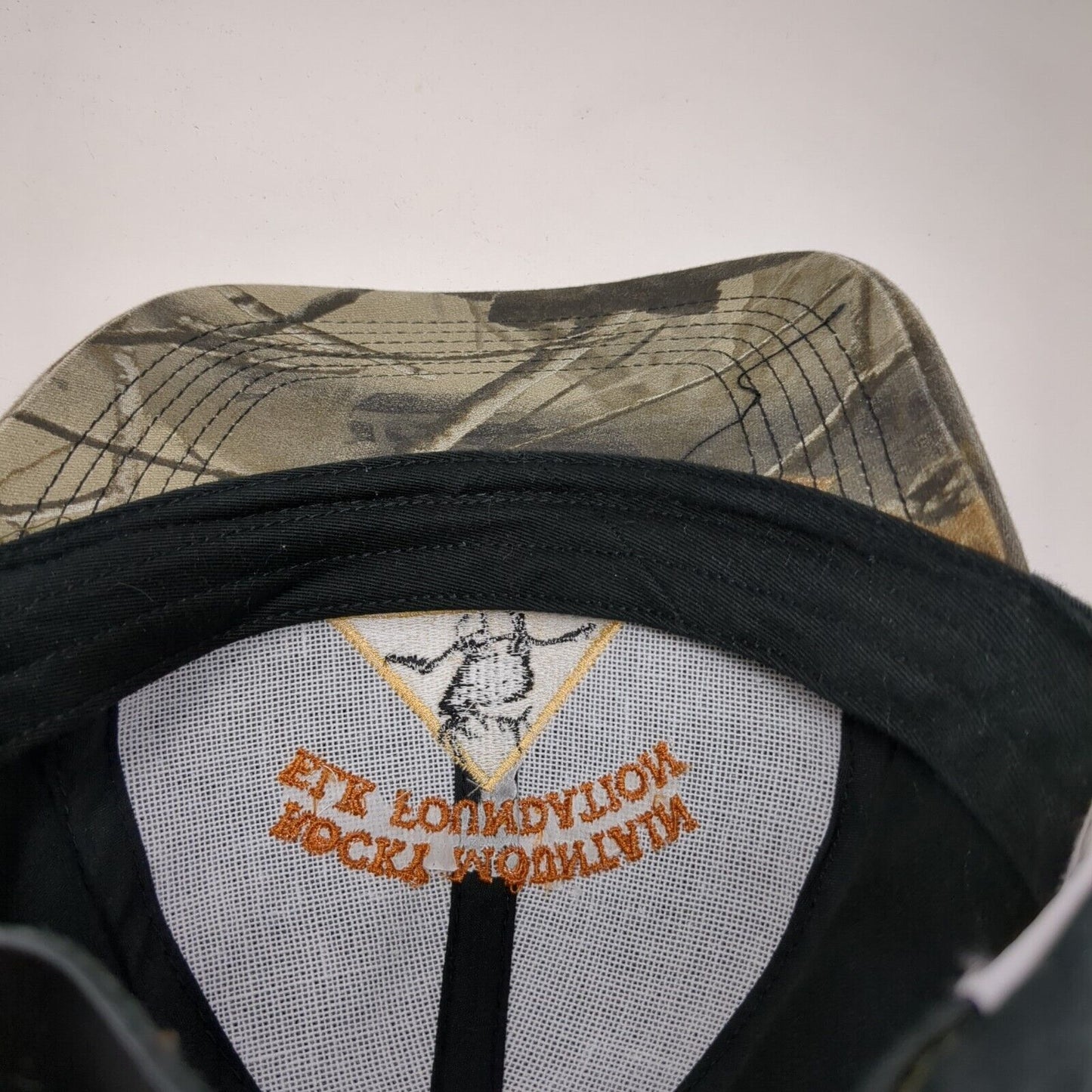 Rocky Mountain Elk Foundation Spondor Slideback Hat Multicolor OS Embroidered