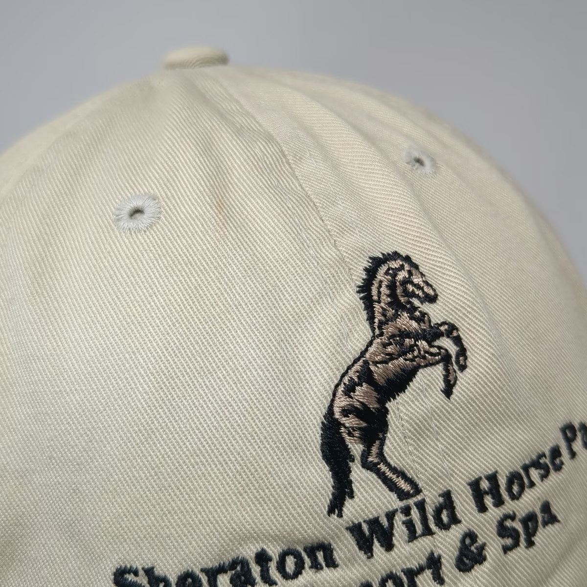 Titan Sheraton Wild Horse Pass Resort Spa Beige Baseball Cap OSFM Hat Phoenix AZ