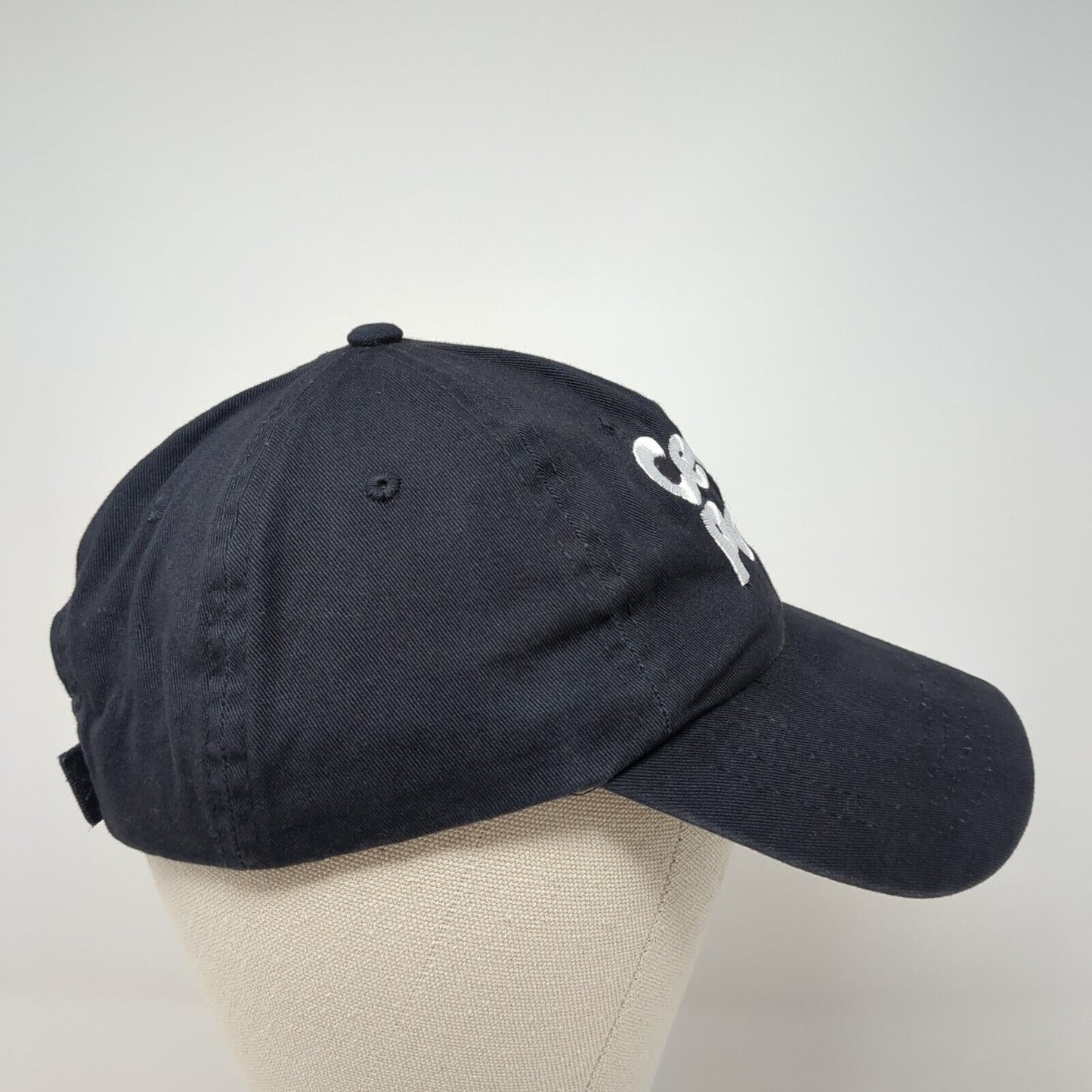 Cedar Point Strapback Baseball Cap Blue OS Adjustable Embroidered Cap America