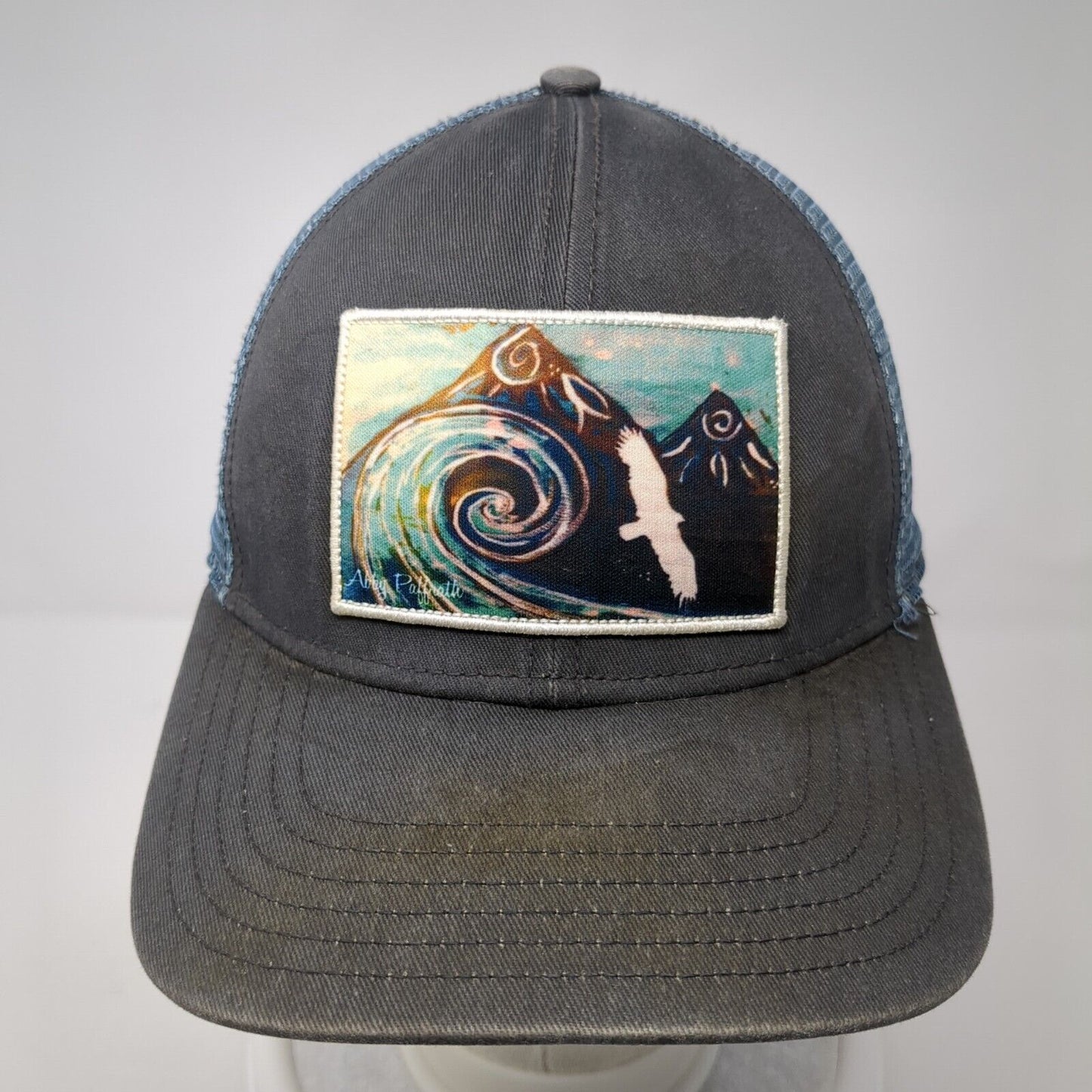 Art by Abby Paffrath Patch Snapback Trucker Hat Multicolor One Size