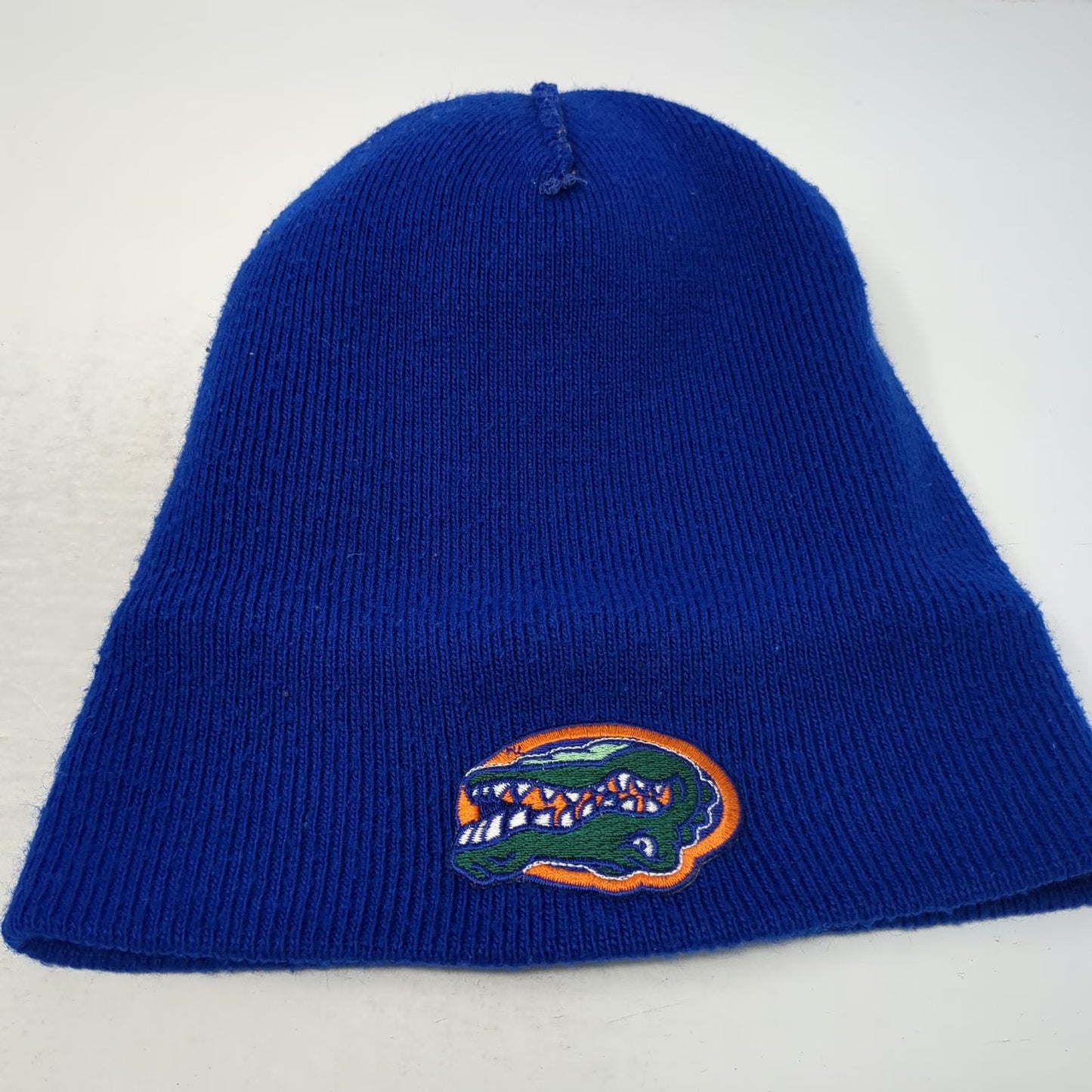 Florida Gators NCAA Beanie Blue One Size Embroidered Logo Cuffed Knit Winter Hat